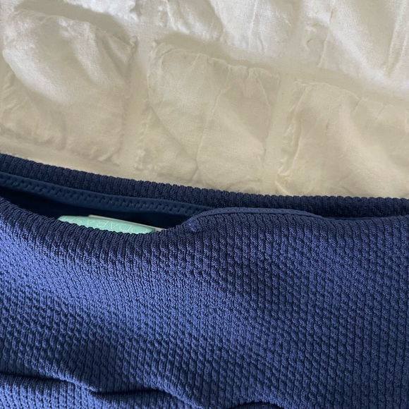 Melissa Odabash Hampton navy ridges high waist bikini bottom - Picture 13 of 13